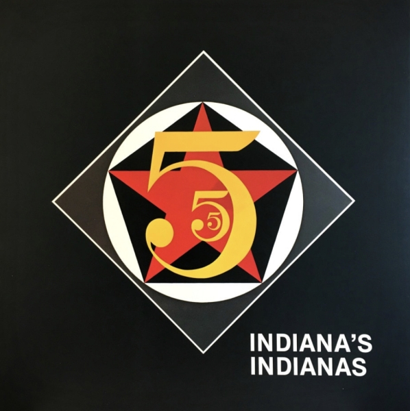 Cover of Indiana’s Indianas exhibition catalogue
