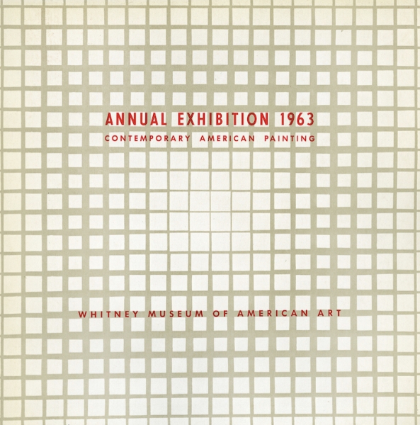 Cover Annual Exhibition 1963: Contemporary American Painting exhibition catalogue