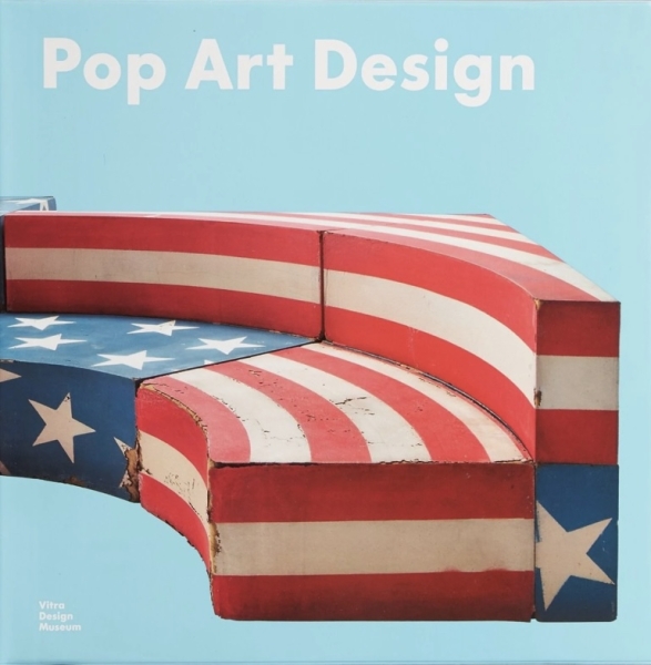 Cover of the exhibition catalogue Pop Art Design at the Vitra Design Museum