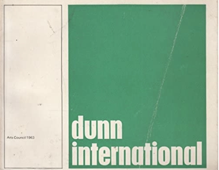 Cover of Dunn International exhibition catalogue