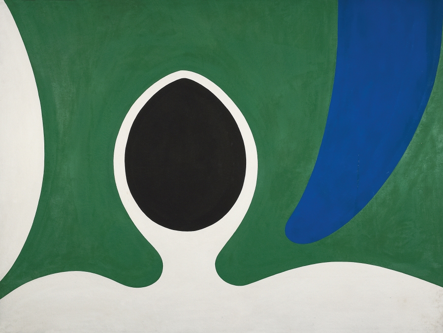 Source I consists of a black avocado seed shape surrounded by green and blue planes of color against a white background